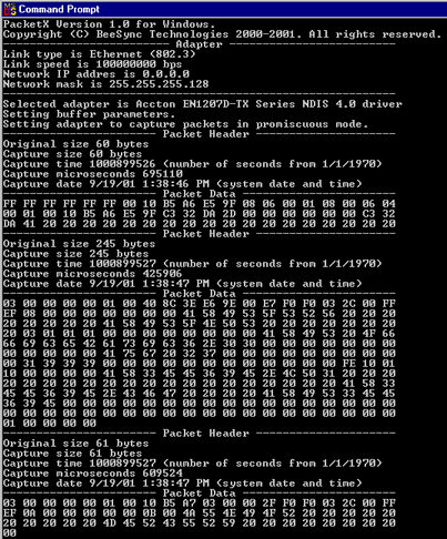 PacketX Screenshot